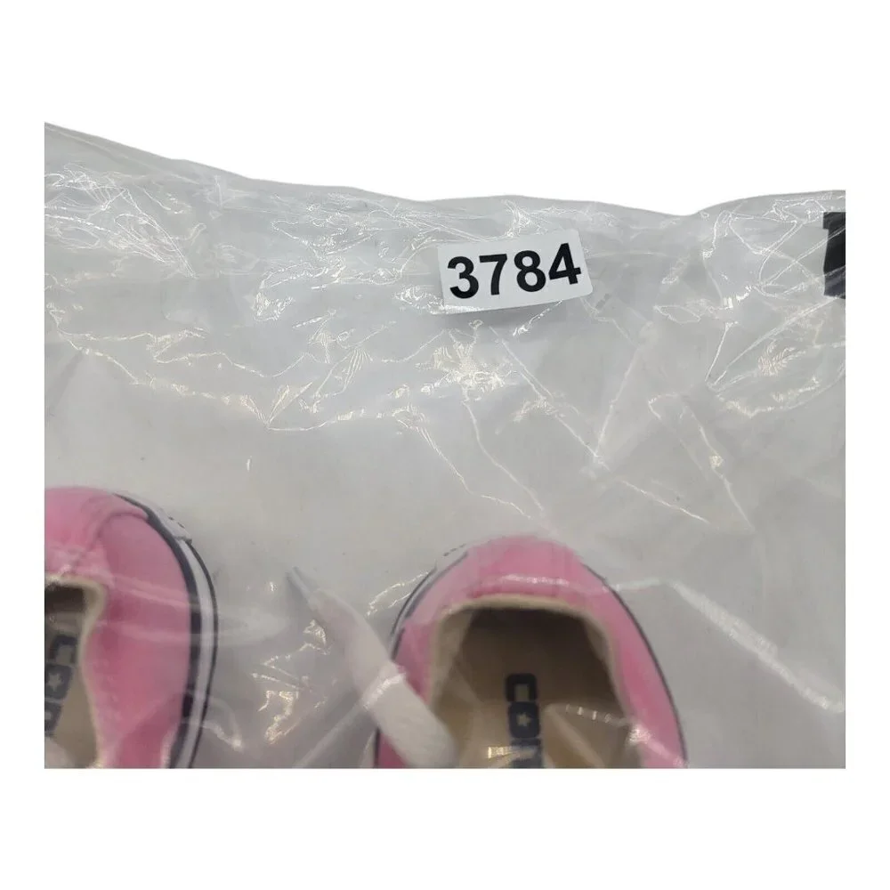 Converse Shoes Youth Size 12 Pink All Star Chuck Taylor Ox Preppy Hip Hop 3J238